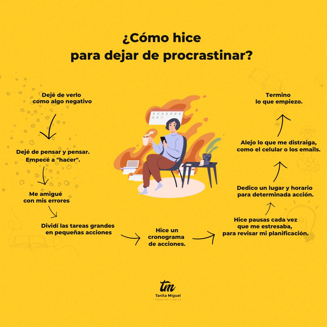 cómo dejar de procrastinar