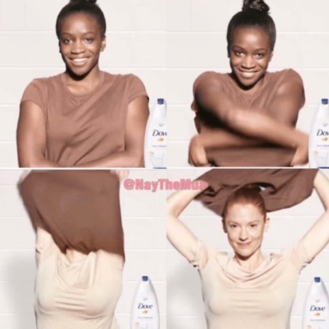 Before and After, la campaña controversial de Dove