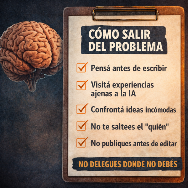 Checklist para salir del problema del contenido vacío rápido